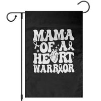 CHD Heart Disease Awareness Garden Flag Heart Warrior Mama