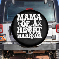 CHD Heart Disease Awareness Spare Tire Cover Heart Warrior Mama