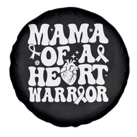 CHD Heart Disease Awareness Spare Tire Cover Heart Warrior Mama