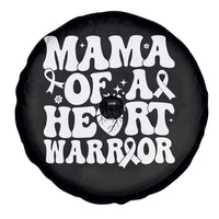 CHD Heart Disease Awareness Spare Tire Cover Heart Warrior Mama