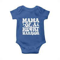 CHD Heart Disease Awareness Baby Onesie Heart Warrior Mama
