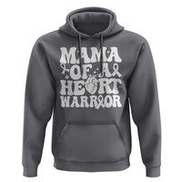 CHD Heart Disease Awareness Hoodie Heart Warrior Mama