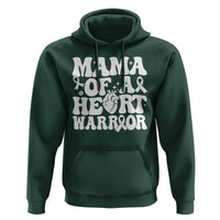 CHD Heart Disease Awareness Hoodie Heart Warrior Mama
