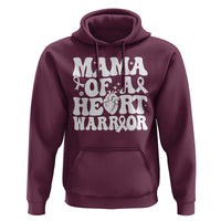 CHD Heart Disease Awareness Hoodie Heart Warrior Mama