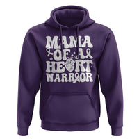 CHD Heart Disease Awareness Hoodie Heart Warrior Mama
