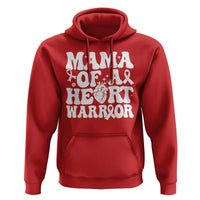 CHD Heart Disease Awareness Hoodie Heart Warrior Mama