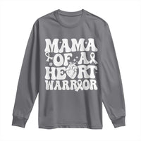 CHD Heart Disease Awareness Long Sleeve Shirt Heart Warrior Mama