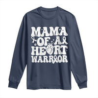 CHD Heart Disease Awareness Long Sleeve Shirt Heart Warrior Mama