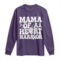 CHD Heart Disease Awareness Long Sleeve Shirt Heart Warrior Mama
