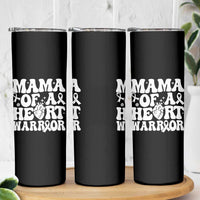 CHD Heart Disease Awareness Skinny Tumbler Heart Warrior Mama