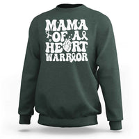 CHD Heart Disease Awareness Sweatshirt Heart Warrior Mama