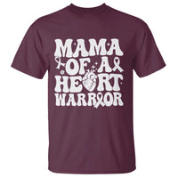 CHD Heart Disease Awareness T Shirt Heart Warrior Mama