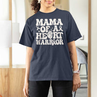 CHD Heart Disease Awareness T Shirt For Women Heart Warrior Mama