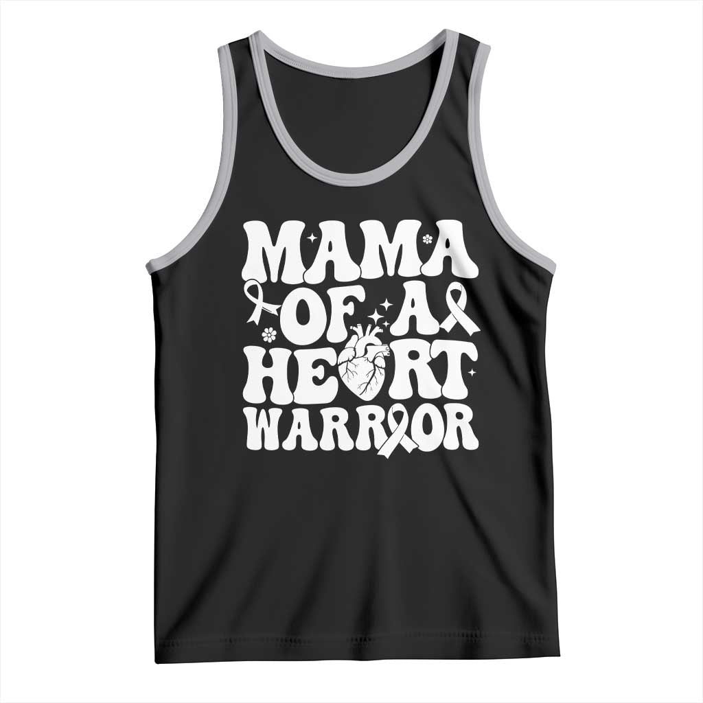CHD Heart Disease Awareness Tank Top Heart Warrior Mama