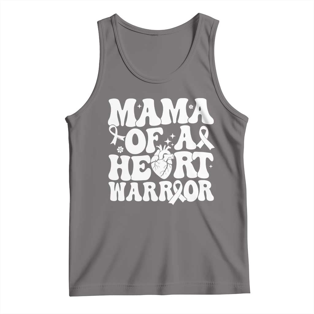 CHD Heart Disease Awareness Tank Top Heart Warrior Mama
