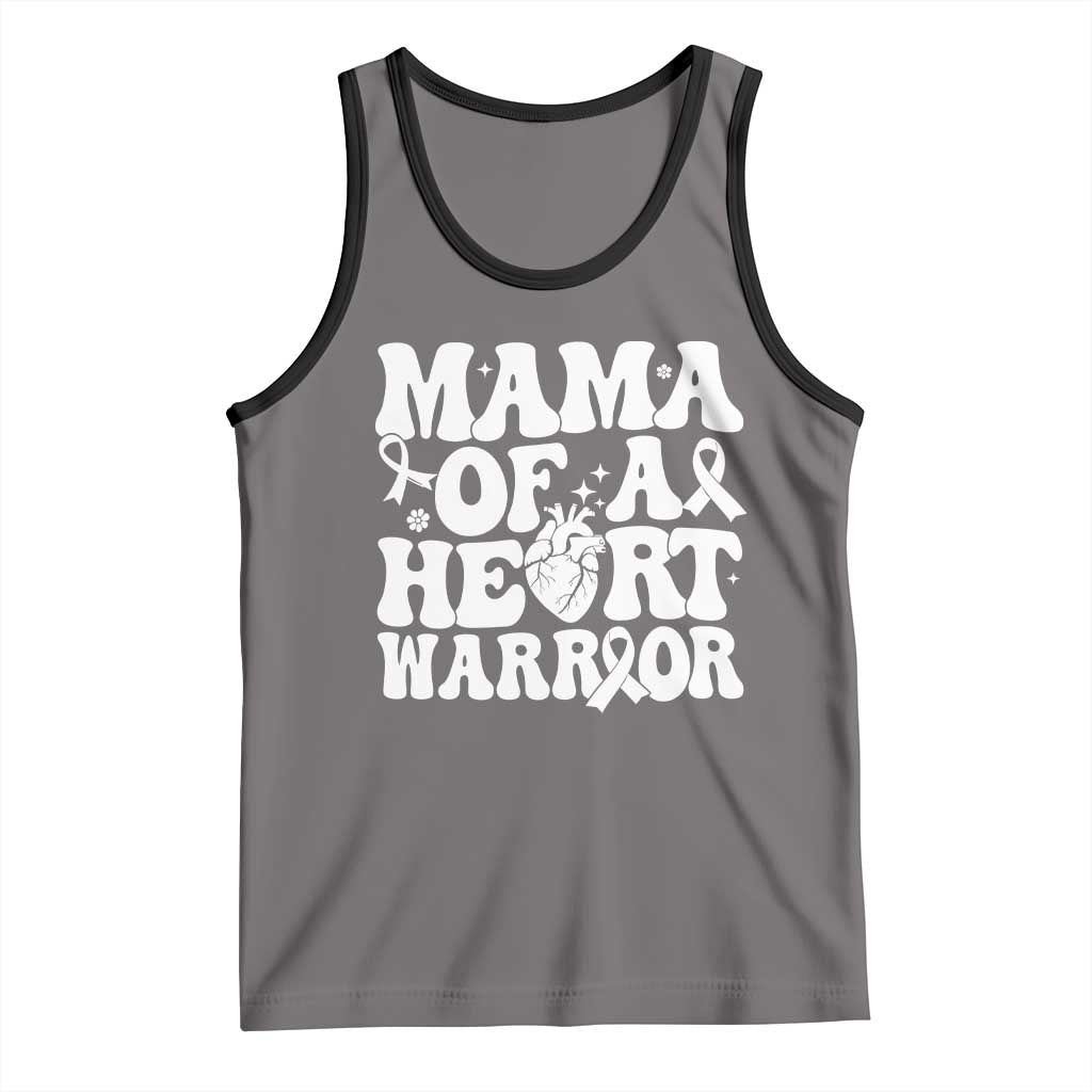 CHD Heart Disease Awareness Tank Top Heart Warrior Mama