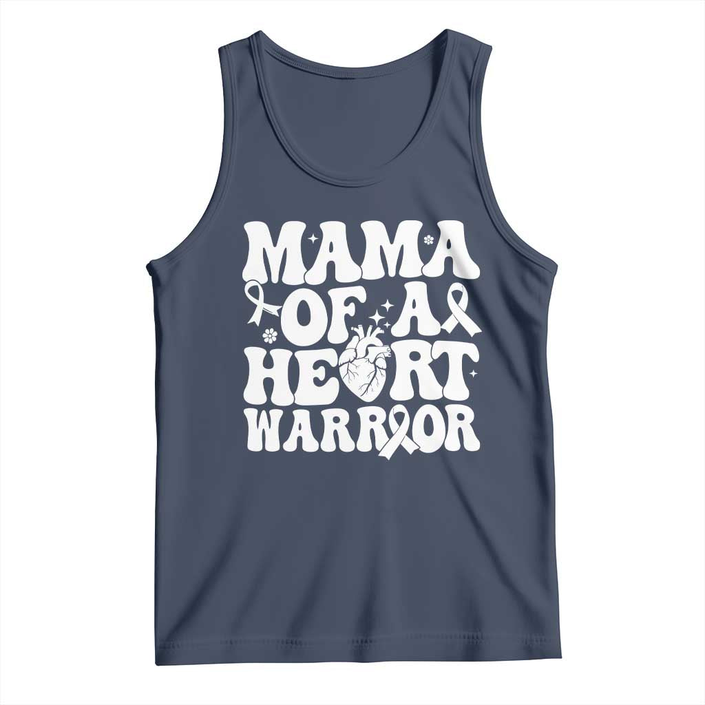 CHD Heart Disease Awareness Tank Top Heart Warrior Mama