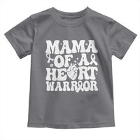 CHD Heart Disease Awareness Toddler T Shirt Heart Warrior Mama