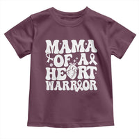 CHD Heart Disease Awareness Toddler T Shirt Heart Warrior Mama