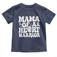 CHD Heart Disease Awareness Toddler T Shirt Heart Warrior Mama