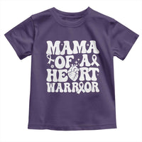 CHD Heart Disease Awareness Toddler T Shirt Heart Warrior Mama