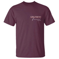 Personalized Fiancee T Shirt Custom Date Girlfriend Engagement Gifts Future Mr and Mrs