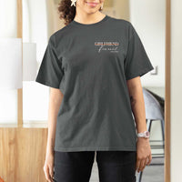 Personalized Fiancee T Shirt For Women Custom Date Girlfriend Engagement Gifts Future Mr and Mrs