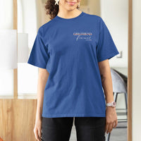 Personalized Fiancee T Shirt For Women Custom Date Girlfriend Engagement Gifts Future Mr and Mrs