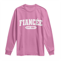 Fiancee Est 2026 Long Sleeve Shirt Future Mrs. and Mr. Bridal Shower Engagement Gift