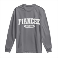 Fiancee Est 2026 Long Sleeve Shirt Future Mrs. and Mr. Bridal Shower Engagement Gift