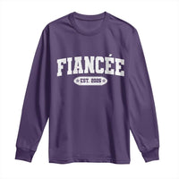 Fiancee Est 2026 Long Sleeve Shirt Future Mrs. and Mr. Bridal Shower Engagement Gift