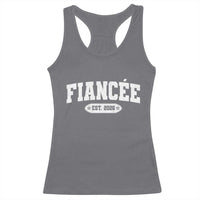 Fiancee Est 2026 Racerback Tank Top Future Mrs. and Mr. Bridal Shower Engagement Gift