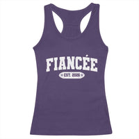 Fiancee Est 2026 Racerback Tank Top Future Mrs. and Mr. Bridal Shower Engagement Gift