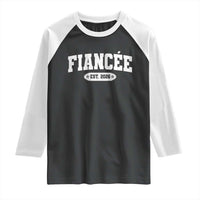 Fiancee Est 2026 Raglan Shirt Future Mrs. and Mr. Bridal Shower Engagement Gift