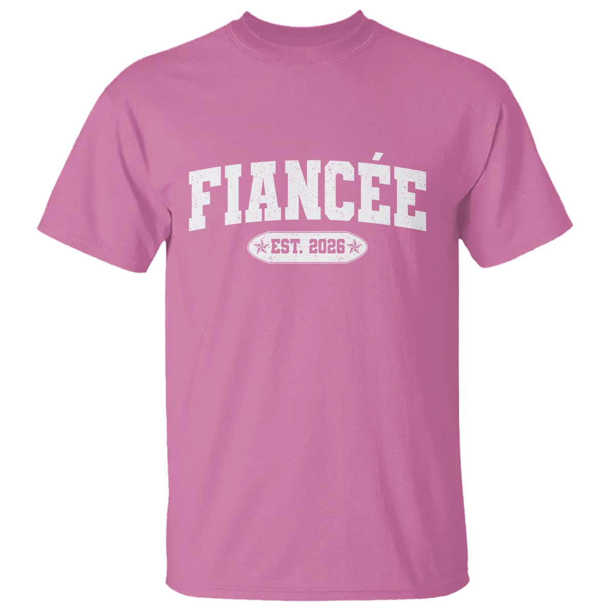Fiancee Est 2026 T Shirt Future Mrs. and Mr. Bridal Shower Engagement Gift