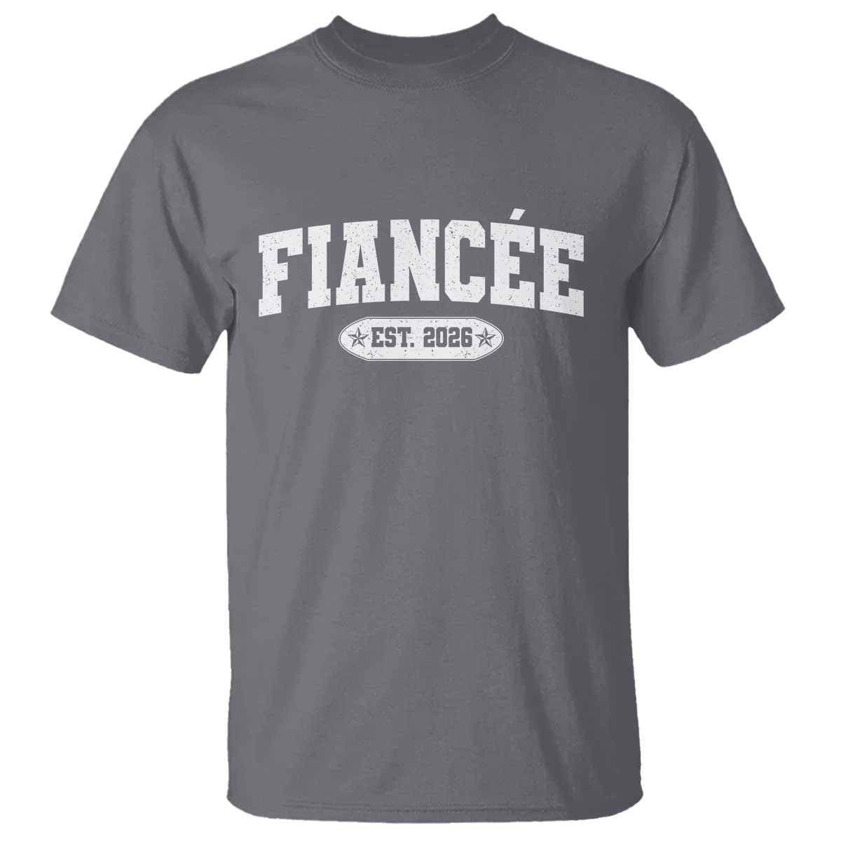 Fiancee Est 2026 T Shirt Future Mrs. and Mr. Bridal Shower Engagement Gift