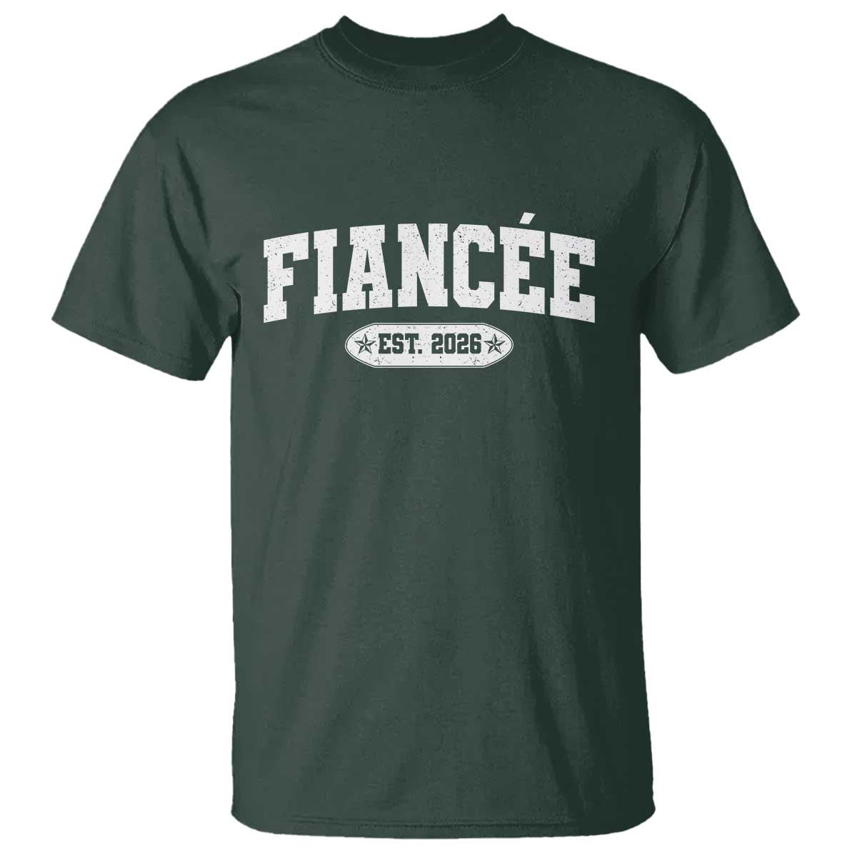 Fiancee Est 2026 T Shirt Future Mrs. and Mr. Bridal Shower Engagement Gift