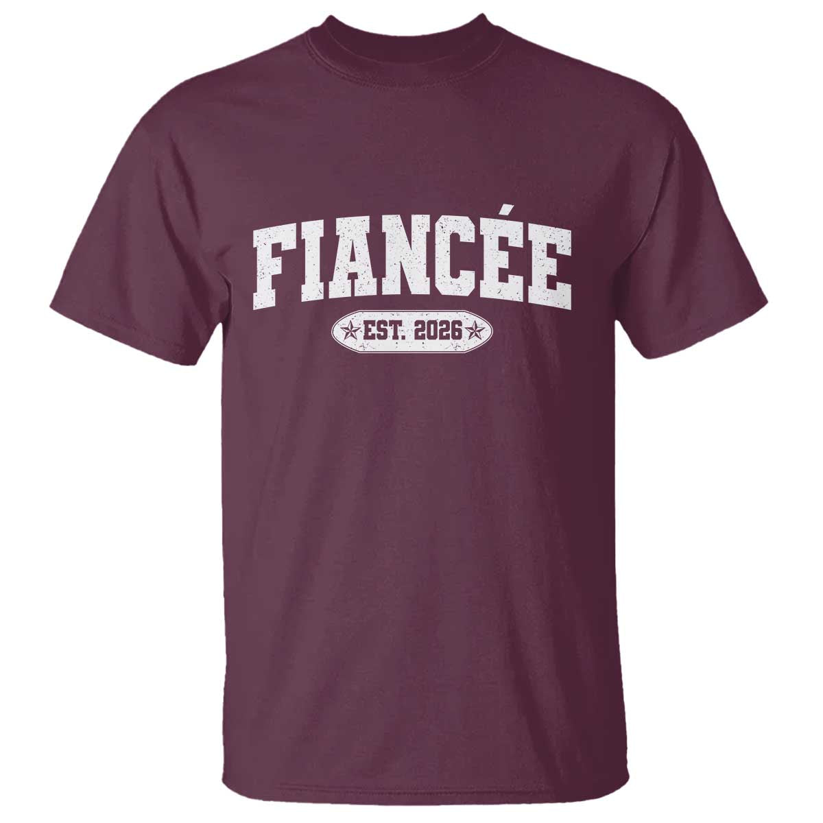 Fiancee Est 2026 T Shirt Future Mrs. and Mr. Bridal Shower Engagement Gift