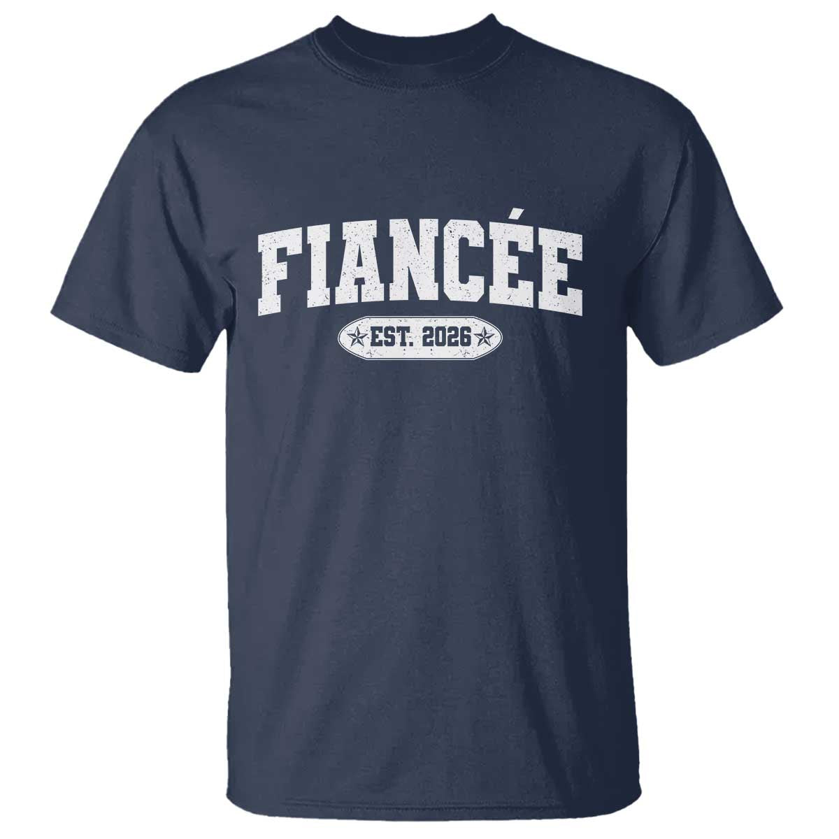 Fiancee Est 2026 T Shirt Future Mrs. and Mr. Bridal Shower Engagement Gift
