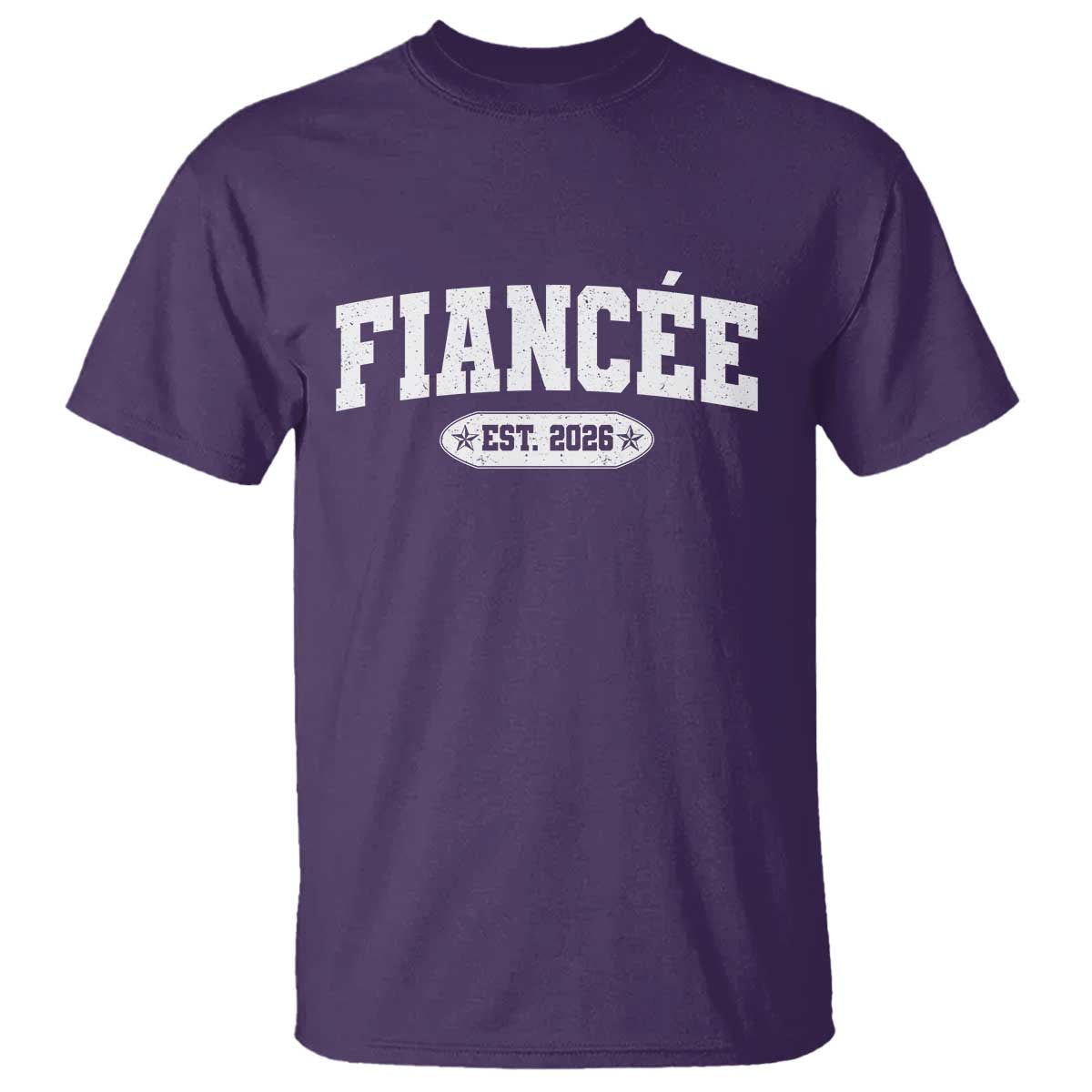 Fiancee Est 2026 T Shirt Future Mrs. and Mr. Bridal Shower Engagement Gift