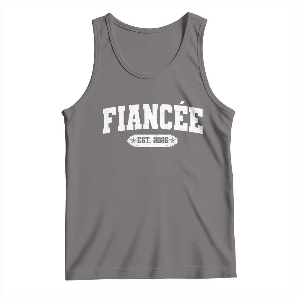 Fiancee Est 2026 Tank Top Future Mrs. and Mr. Bridal Shower Engagement Gift