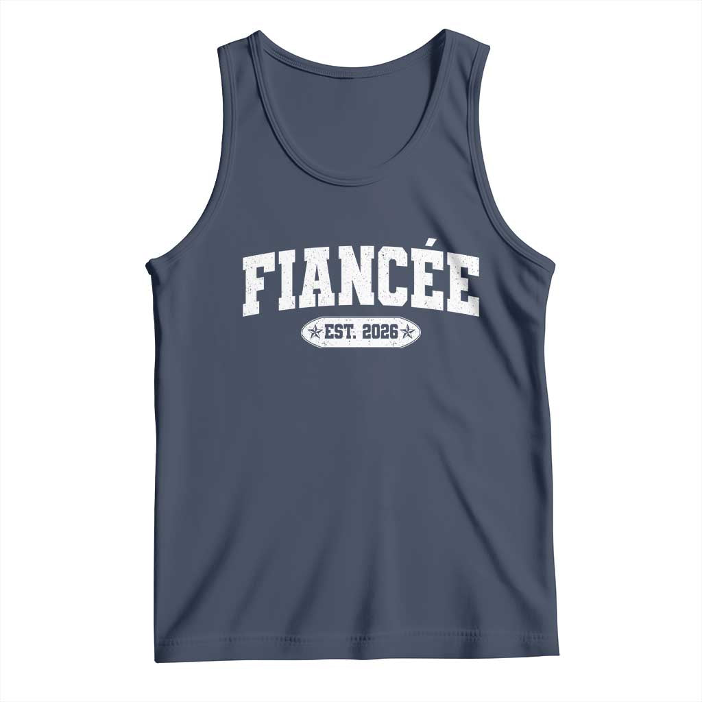 Fiancee Est 2026 Tank Top Future Mrs. and Mr. Bridal Shower Engagement Gift