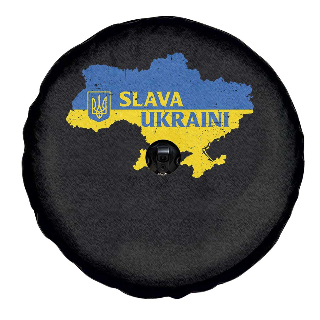 Slava Ukraini Spare Tire Cover Ukrainian Ukraine Flag Pride