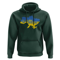 Slava Ukraini Hoodie Ukrainian Ukraine Flag Pride