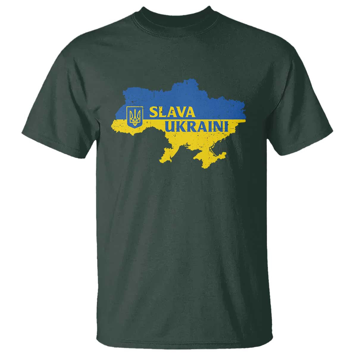 Slava Ukraini T Shirt Ukrainian Ukraine Flag Pride