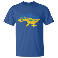Slava Ukraini T Shirt Ukrainian Ukraine Flag Pride