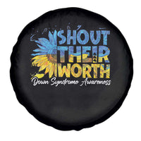 Down Syndrome Awareness Sunflower Spare Tire Cover Shout Their Worth