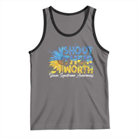 Down Syndrome Awareness Sunflower Tank Top Shout Their Worth