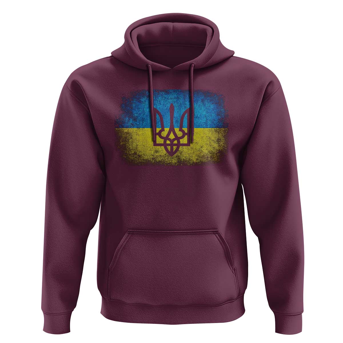 Vintage Ukraine Ukrainian Flag Hoodie Ukrainians Gifts