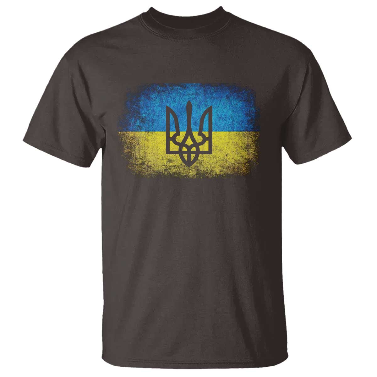 Vintage Ukraine Ukrainian Flag T Shirt Ukrainians Gifts